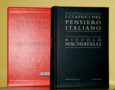 Nicilò Macchiavelli • I classici del pensiero italiano •Biblioteca Treccani 2006