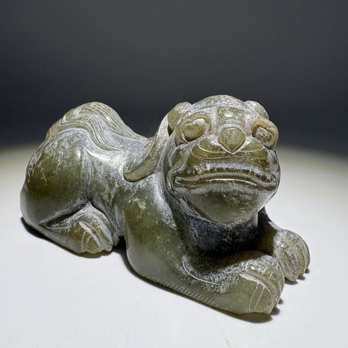 Scultura animale leone - , cane
