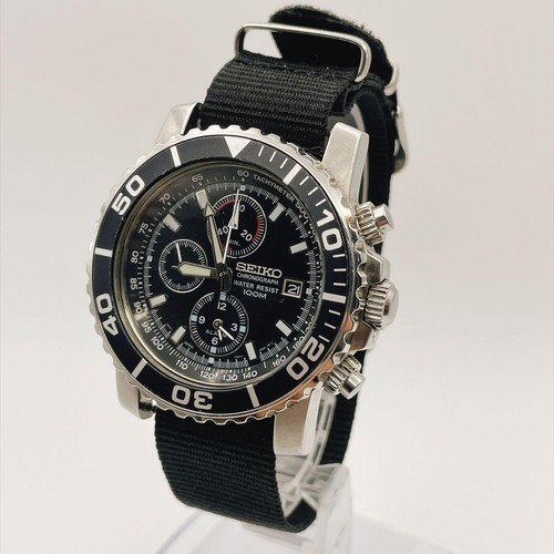 Seiko cronografo sveglia 100m - seiko,