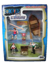 ONE PIECE Mini Personaggi Rubber/Luffy Zoro Usopp Rubber Action Figure Barca