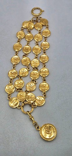 Bracciale vintage chanel logo - chanel,