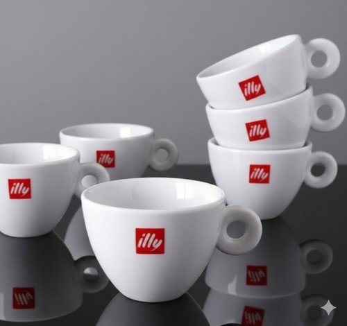 New tazze illy logo cups - logo,