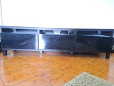 Mobile Porta TV IKEA mod. BESTÅ nero laccato ottimo stato 180 x 38,5 x 40 50 con