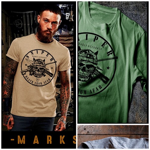 Shirt cecchino esercito - t-shirt,