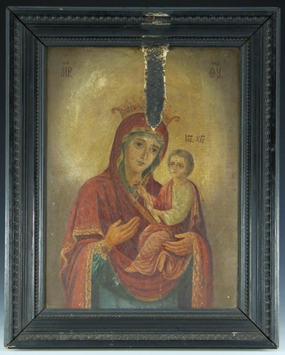 Icona madre dio con - dio,