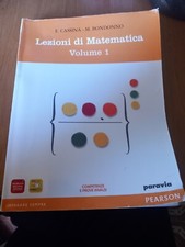 Lezioni Di Matematica Volume 1
