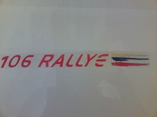 Peugeot 106 rally adesivi - peugeot, 2,