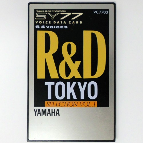 Scheda dati pcm - yamaha, sy77