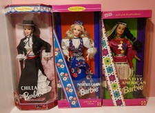 Lotto 3 Barbie Dolls Of The