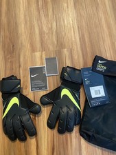 Guanti portiere calcio Nike GK Vapor Grip 3 ACC nero Volt CN5650-013 taglia 8