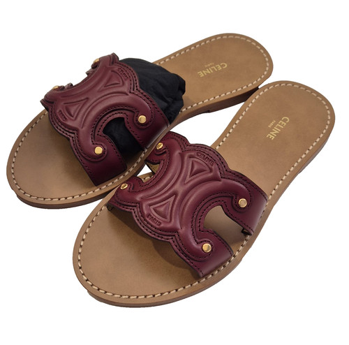 Sandali celine pelle rosso - in,