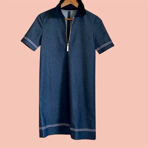 Abito tubino denim - a,