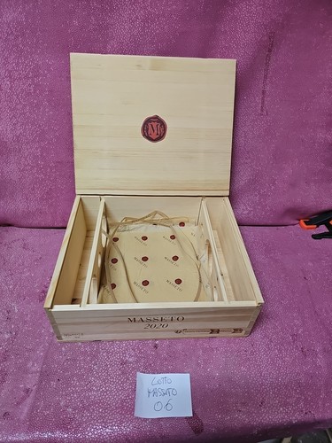 Masseto 2020 cassa legno - masseto,