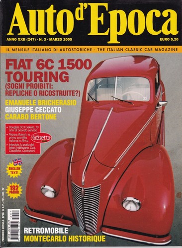 Auto epoca anno - epoca, xxii