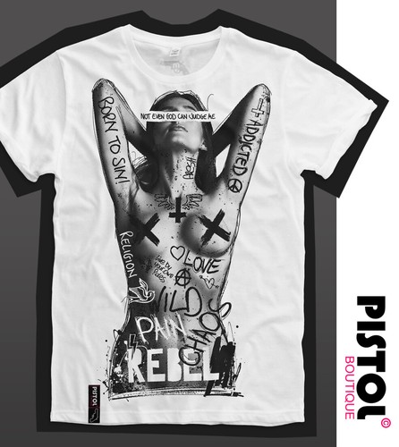 Pistol boutique shirt tattoo - boutique,