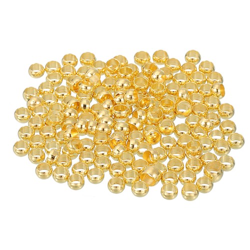 200pcs perline crimp tonde - 200pcs,