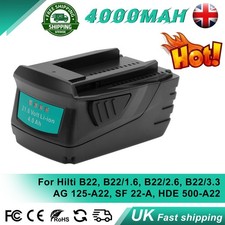 Batteria 21,6 V per Hilti Li-ion B22 B22/1,6 B22/2,6 B22/3,3 HDE 500-A22 SCM 22-A