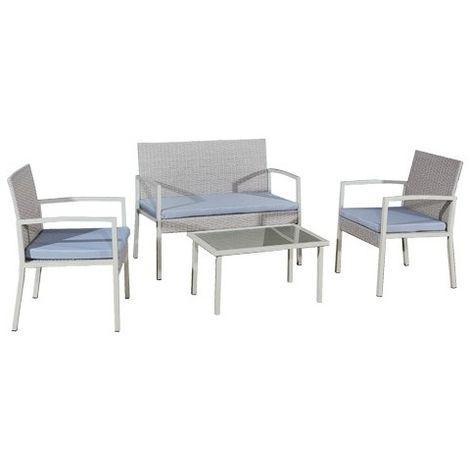 Set giardino polyrattan - giardino,