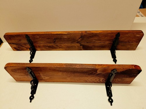 Coppia mensola legno - coppia,