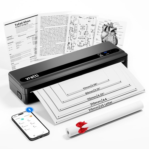 Vretti stampante portatile - stampante, a4