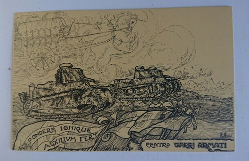 Cartolina militare centro - militare,