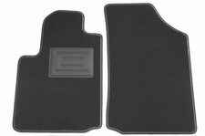 ASC tappetini auto anteriori 2pz Citroen C2 dal 2003 al 2009 I serie +battitacco