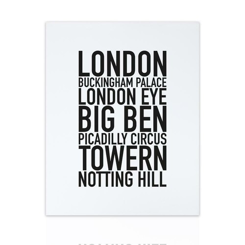 Quadro tela londra - quadro,