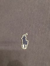 LOTTO 5 PZ CAVALLO POLO RALPH LAUREN PATCH BLU SFONDO BIANCO (LEGGI DESCRIZIONE)