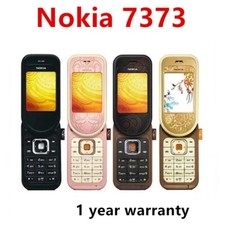 Telefono sbloccato originale Nokia 7373 2G GSM 2MP fotocamera Bluetooth FM musica classica