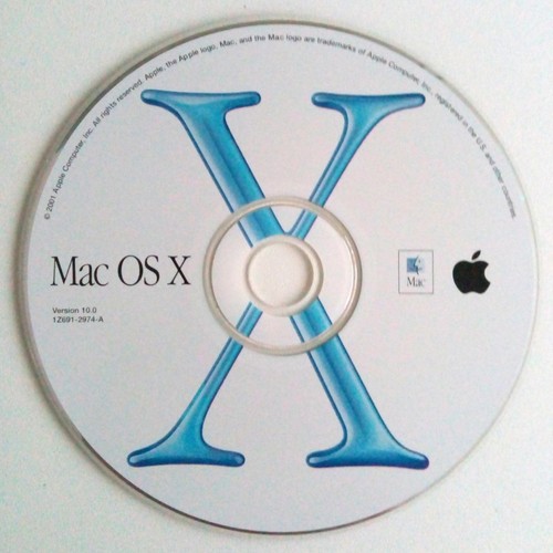 Apple mac 2001 cd - os,