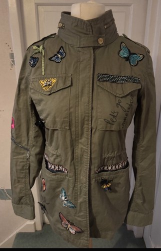 Giacca parka militare desigual - giacca,
