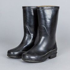 Stivali pioggia scintilli vintage anni 70 made in italy  - per bambini - num. 25