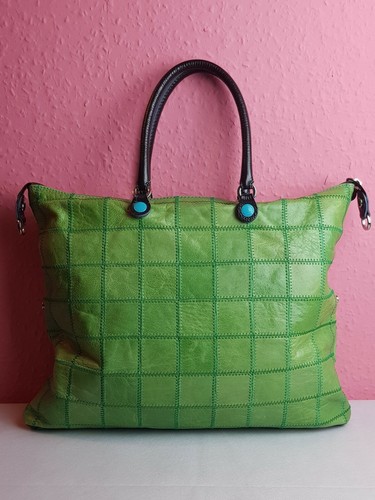 Borsa gabs vera pelle - pelle, verde