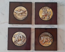 Medaglie Quattro Stagioni Scultore L Minguzzi Primavera Estate Autunno Inverno