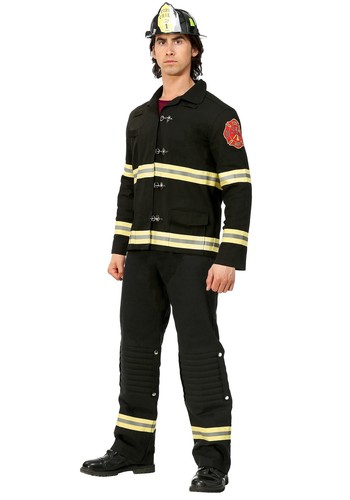 Costume uomo pompiere uniforme