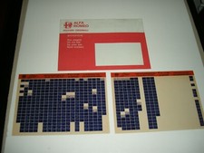 ALFA ROMEO MICROFISCHE PER
