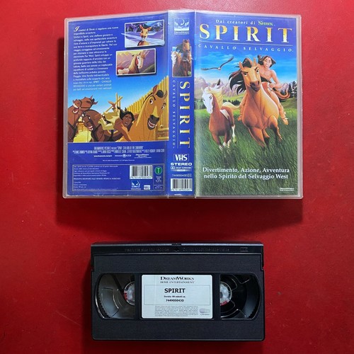 Vhs dreamworks spirit - vhs, cavallo