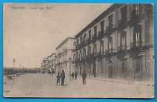 Taranto Corso due Mari Anno 1916 FP cartolina vintage postcard MA1690