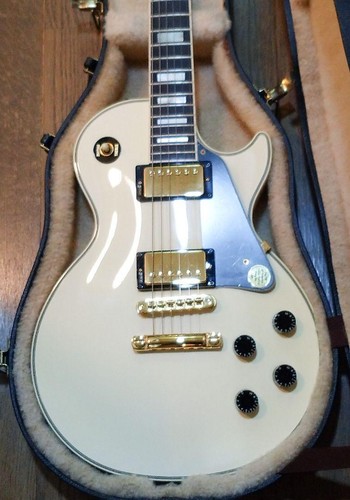 Gibson les paul custom - custom, white