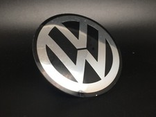 VOLKSWAGEN VW 50MM LOGO VOLANTE BADGE EMBLEMA FREGIO STEMMA SCRITTA TARGHETTA