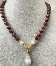 Collana con ciondolo perle