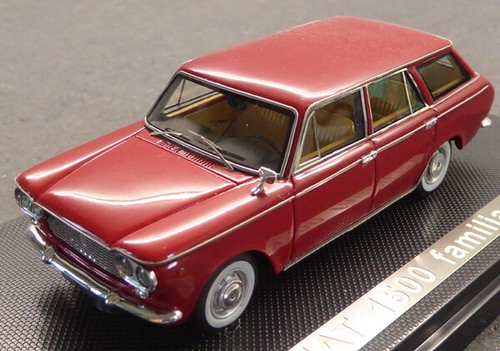 Fiat 1500 familiare - fiat, rossa