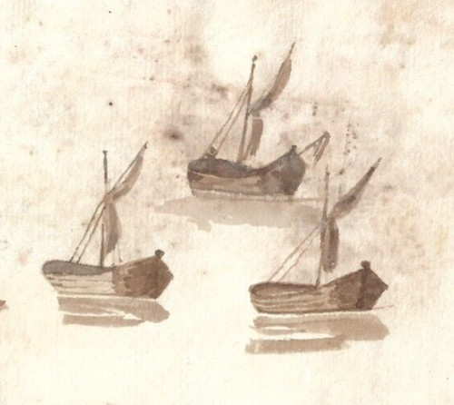 Schizzo barche antico - barche,