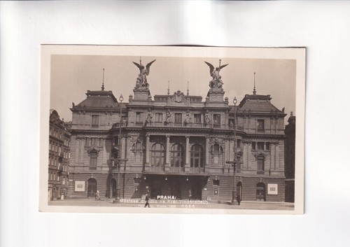 G482 cartolina praga - praha,