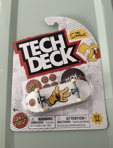 2025 tech deck - simpson, santa