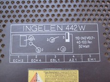 Back cover for radio INGELEN