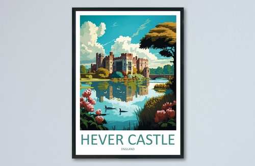 Hever castle stampa viaggio - hever,