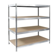 Scaffale per carichi pesanti 200 x 150 x 60 cm in metallo per cantina magazzino