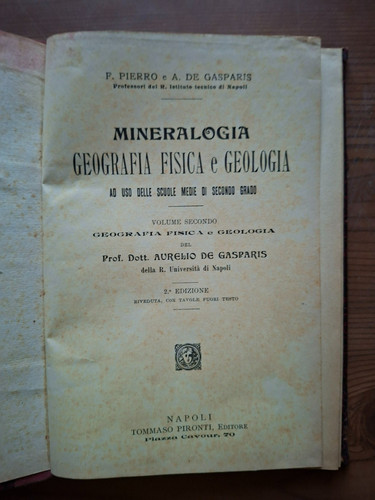 Mineralogia geografia fisica - mineralogia, e