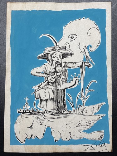 Salvador dali - salvador, (handmade)